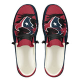 20% OFF Houston Texans Moccasin Slippers - Hey Dude Shoes Style