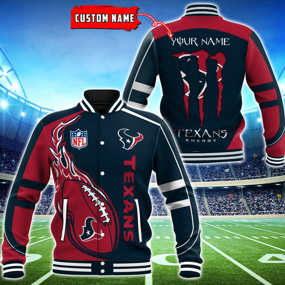 20% OFF Best Houston Texans Varsity Jackets Custom Name