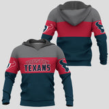 20% OFF Houston Texans Zip Up Hoodies Extreme Pullover Hoodie 3D