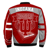 20% OFF Men's Indiana Hoosiers Jacket 3D Printed Plus Size 4XL 5XL