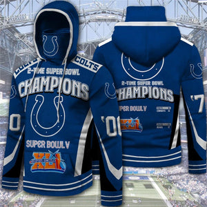 Indianapolis Colts Hoodies Super Bowl 2 Times Champions