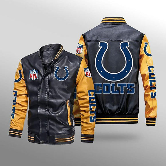 Indianapolis Colts Leather Jacket
