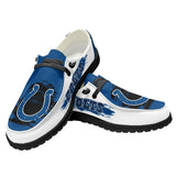 20% OFF Indianapolis Colts Moccasin Slippers - Hey Dude Shoes Style