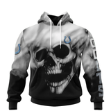 15% OFF Best Indianapolis Colts Skull Hoodies Custom Name & Number