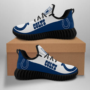 Indianapolis Colts Sneakers Big Logo Yeezy Shoes