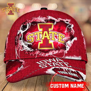 Lowest Price Iowa State Cyclones Baseball Caps Custom Name
