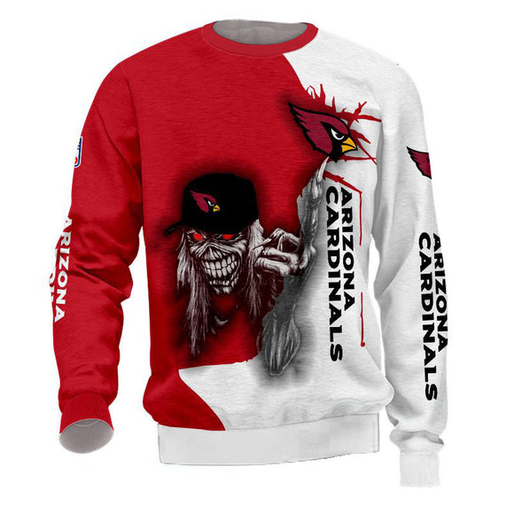 Iron Maiden Arizona Cardinals Sweatshirt