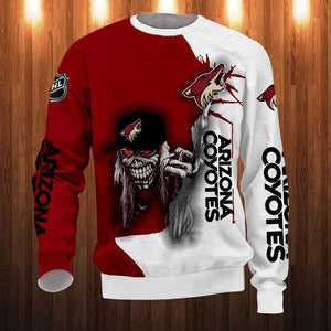 15% OFF Iron Maiden Arizona Coyotes Sweatshirt For Halloween