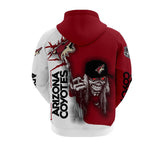 20% OFF Iron Maiden Arizona Coyotes Zip Up Hoodies Pullover Hoodies