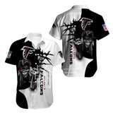 Iron Maiden Atlanta Falcons Shirts Button Up