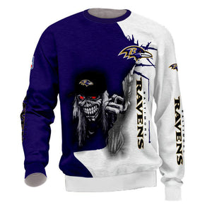 Iron Maiden Baltimore Ravens Sweatshirt