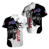 Iron Maiden Buffalo Bills Shirts Button Up