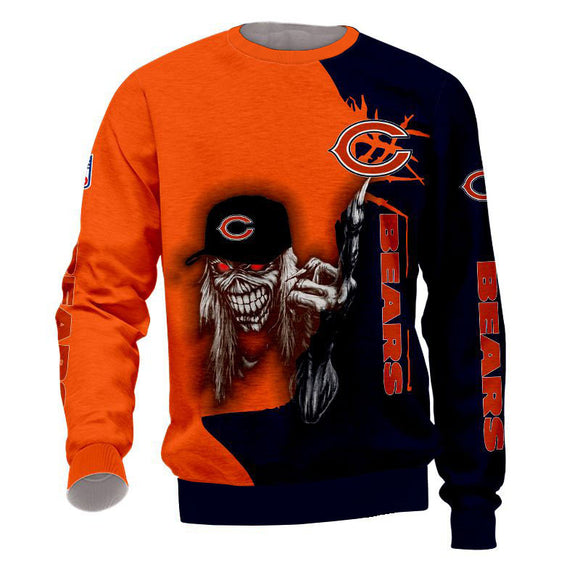 Iron Maiden Chicago Bears Sweatshirt