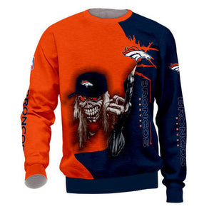 Iron Maiden Denver Broncos Sweatshirt
