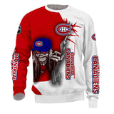15% OFF Iron Maiden Montreal Canadiens Sweatshirt For Halloween