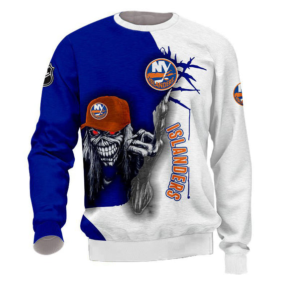 15% OFF Iron Maiden New York Islanders Sweatshirt For Halloween