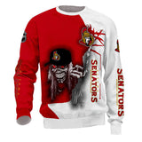 15% OFF Iron Maiden Ottawa Senators Sweatshirt For Halloween