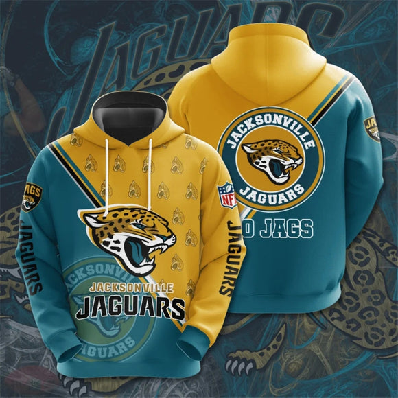 20% OFF Jacksonville Jaguars Hoodie Seal Motifs - Only Today