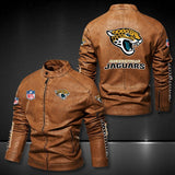Jacksonville Jaguars Leather Jacket Winter Coat