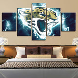 Jacksonville Jaguars Wall Art Thunder For Living Room Wall Decor