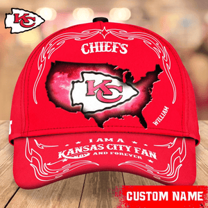 Lowest Price Kansas City Chiefs Baseball Caps Custom Name