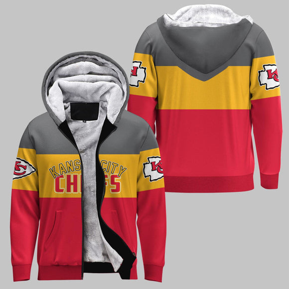 20% OFF Kansas City Chiefs Extreme Fleece Jacket 3D