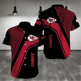 Kansas City Chiefs Hawaiian Shirts Pattern Stripe