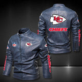 Kansas City Chiefs Leather Jacket Winter Coat