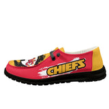 20% OFF Kansas City Chiefs Moccasin Slippers - Hey Dude Shoes Style