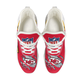 40% OFF The Best Kansas City Chiefs Sneakers For Walking Or Running style Max Soul Shoes