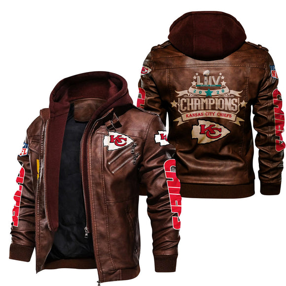 Kansas City Chiefs Super Bowl Leather Jacket