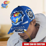 Lowest Price Kansas Jayhawks Baseball Caps Custom Name