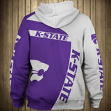 Up To 20% OFF Kansas State Wildcats Zip Up Hoodie 3D
