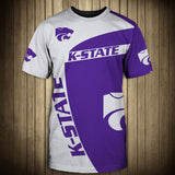 20% SALE OFF Kansas State Wildcats T shirt Mens 3D