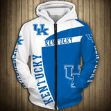 Up To 20% OFF Kentucky Wildcats Tide Zip Up Hoodie 3D 