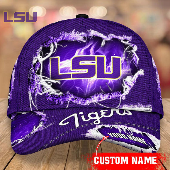 Lowest Price LSU Tigers Baseball Caps Custom Name