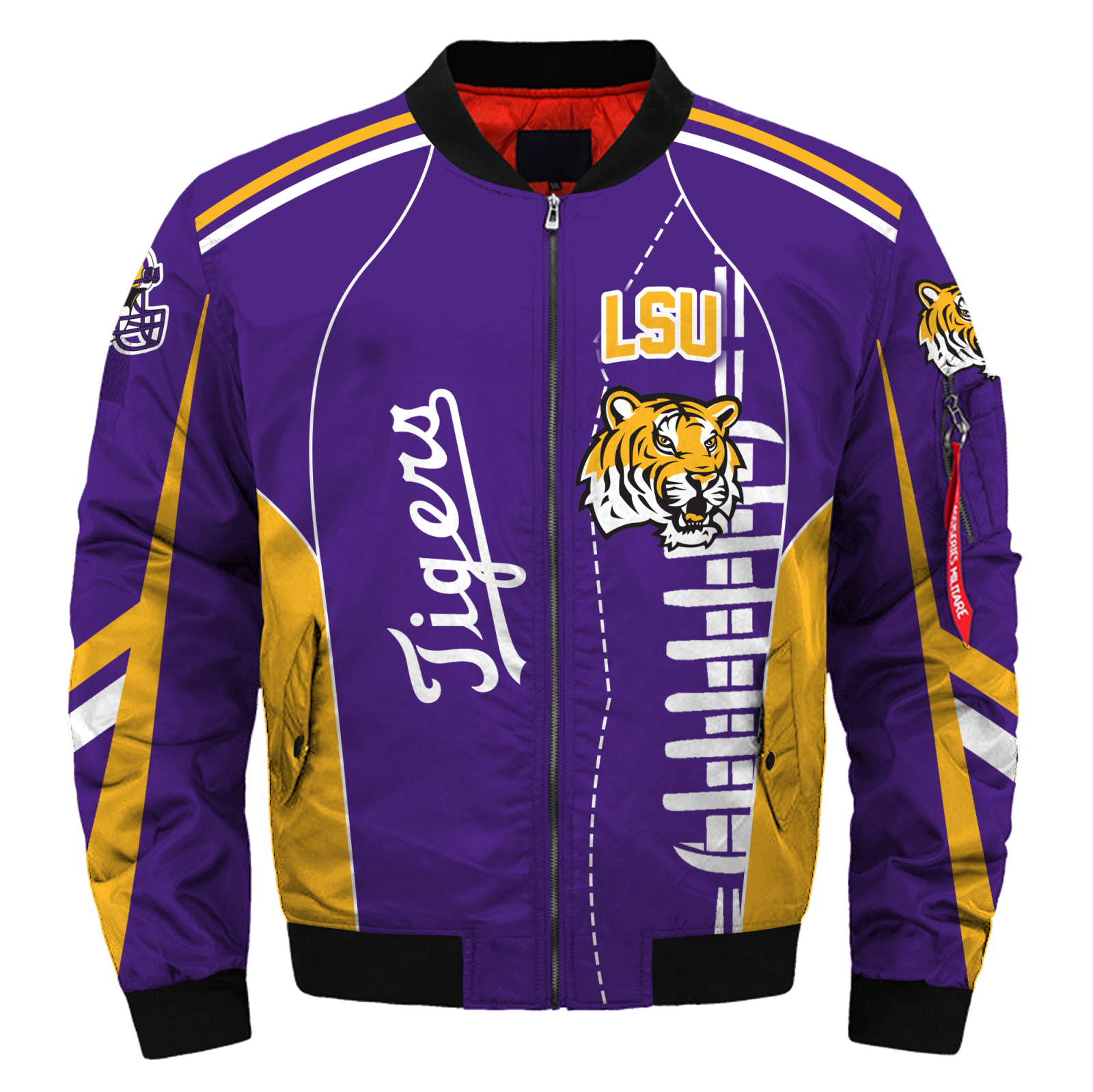 Lsu 2025 letterman jacket