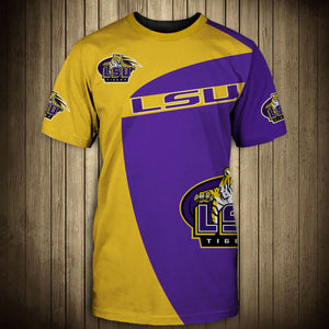 20% SALE OFF LSU Tigers T shirt Mens 3D