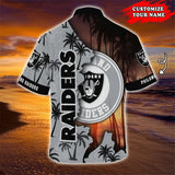 Las Vegas Raiders Hawaiian Shirt Customize Your Name
