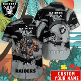 15% OFF Las Vegas Raiders Hawaiian Shirt Mascot Customize Your Name