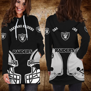 Las Vegas Raiders Hoodie Dress