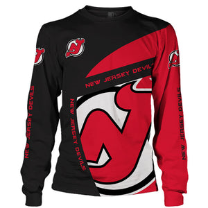 Lastest New Jersey Devils Sweatshirt 3D Long Sleeve