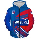Lastest New York Rangers Hoodies 3D Long Sleeve