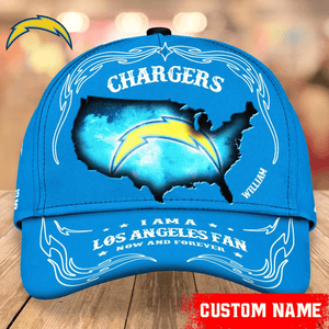 Lowest Price Los Angeles Chargers Baseball Caps Custom Name