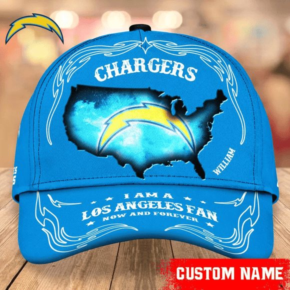 Lowest Price Los Angeles Chargers Baseball Caps Custom Name
