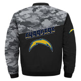 Los Angeles Chargers Camo Jacket