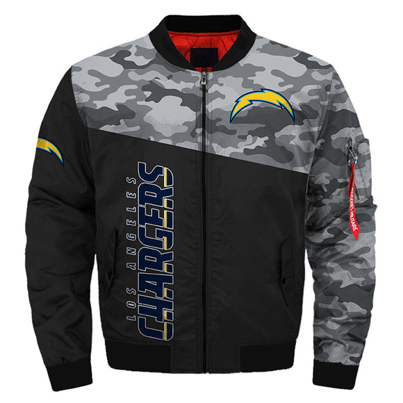 Los Angeles Chargers Camo Jacket