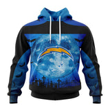 15% OFF Cheap Los Angeles Chargers Hoodies Halloween Custom Name & Number