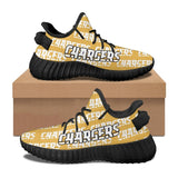 Up To 25% OFF Los Angeles Chargers Tennis Shoes Repeat Team Name