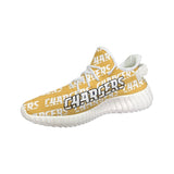 Up To 25% OFF Los Angeles Chargers Tennis Shoes Repeat Team Name